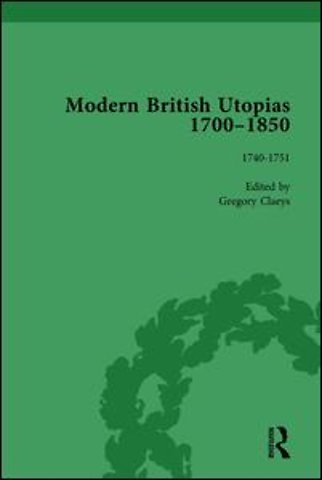 Modern British Utopias, 1700-1850 Vol 2