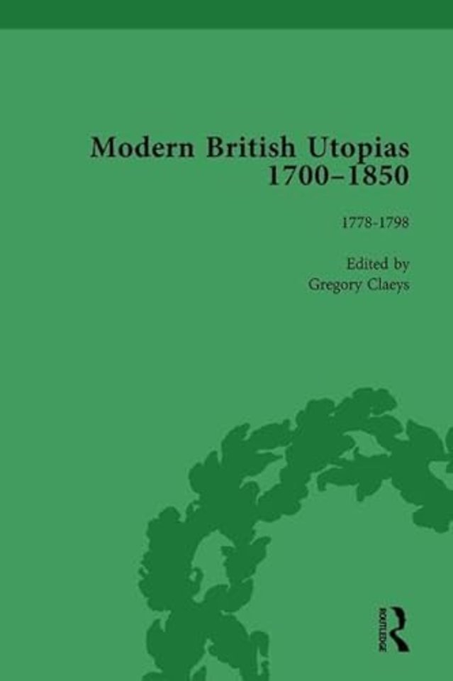 Modern British Utopias, 1700-1850 Vol 4