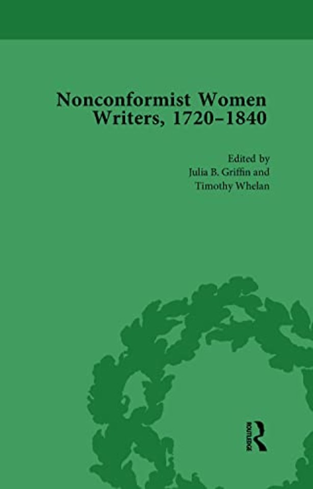 Nonconformist Women Writers, 1720-1840, Part I Vol 2