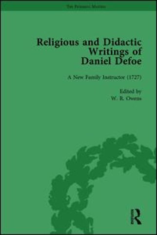 Religious and Didactic Writings of Daniel Defoe, Part I Vol 3