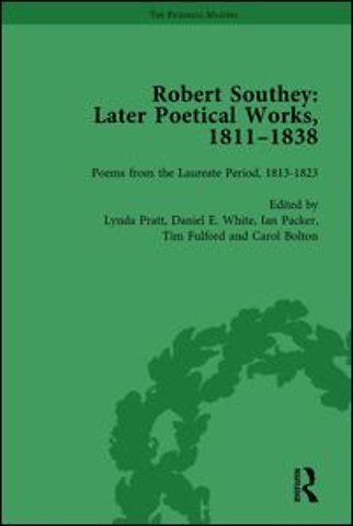Robert Southey: Later Poetical Works, 1811–1838 Vol 3