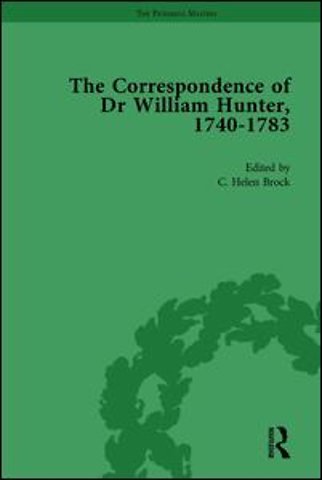 Correspondence of Dr William Hunter Vol 1