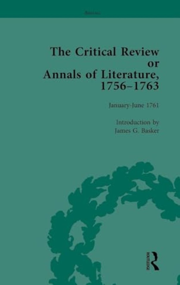 Critical Review or Annals of Literature, 1756-1763 Vol 11