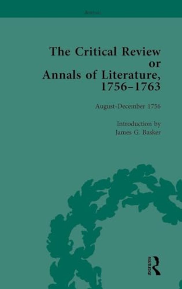 Critical Review or Annals of Literature, 1756-1763 Vol 2