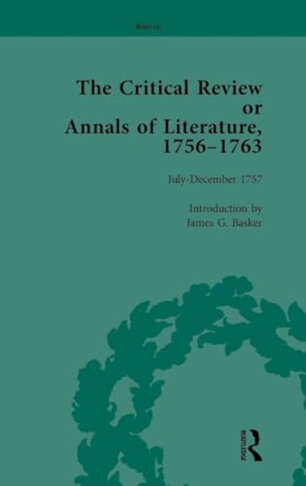 Critical Review or Annals of Literature, 1756-1763 Vol 4