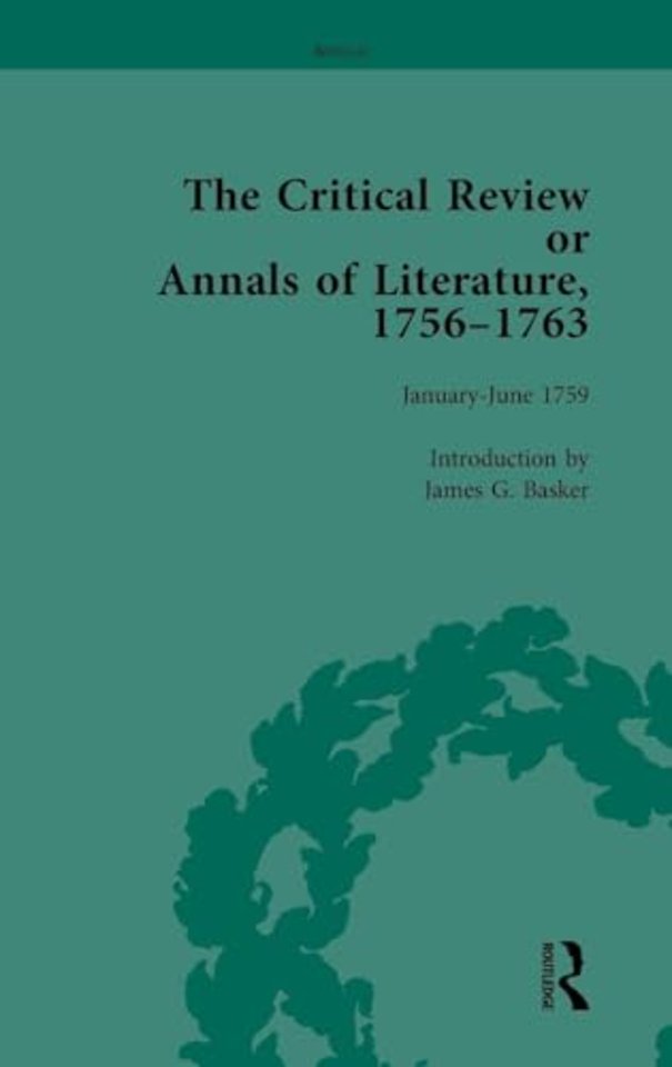 Critical Review or Annals of Literature, 1756-1763 Vol 7