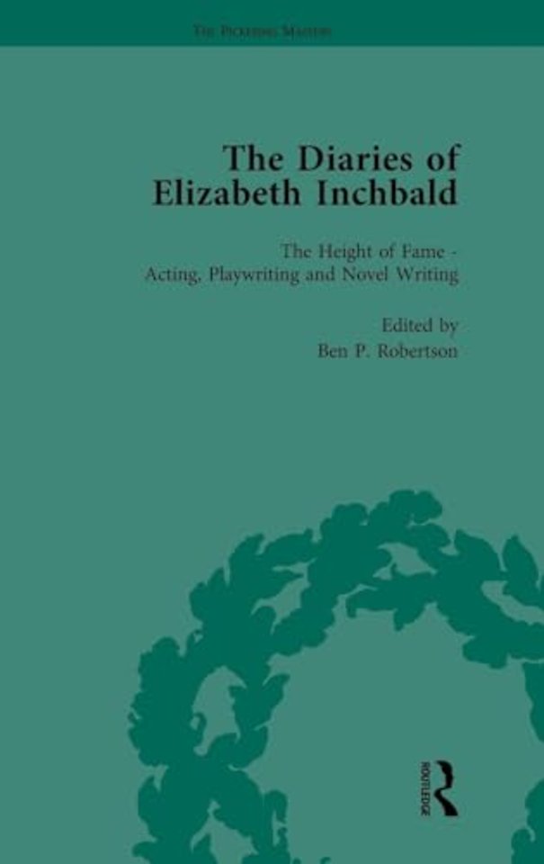 Diaries of Elizabeth Inchbald Vol 2