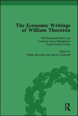 Economic Writings of William Thornton Vol 5
