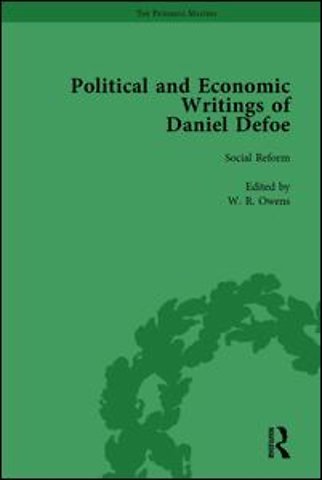 Political and Economic Writings of Daniel Defoe Vol 8