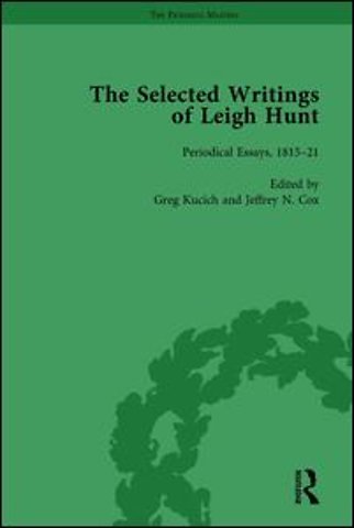 Selected Writings of Leigh Hunt Vol 2