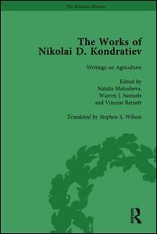 Works of Nikolai D Kondratiev Vol 3
