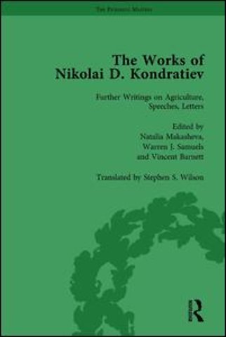 Works of Nikolai D Kondratiev Vol 4