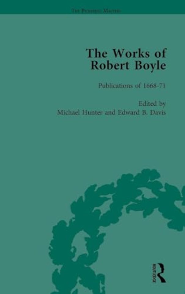 Works of Robert Boyle, Part I Vol 6