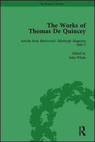 Works of Thomas De Quincey, Part II vol 14
