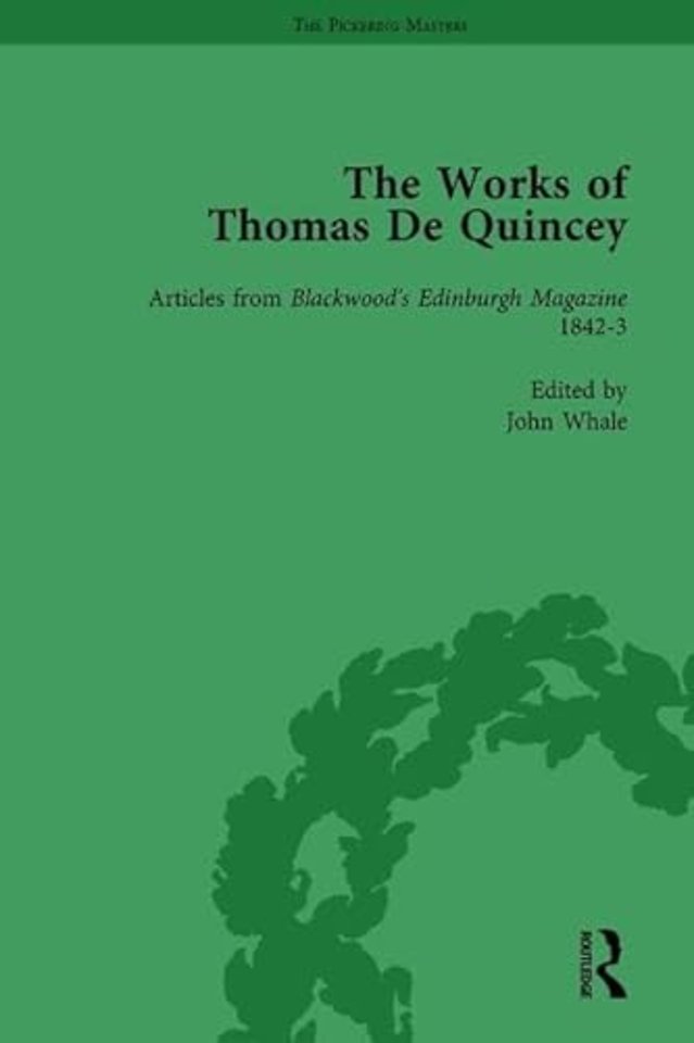 Works of Thomas De Quincey, Part II vol 14