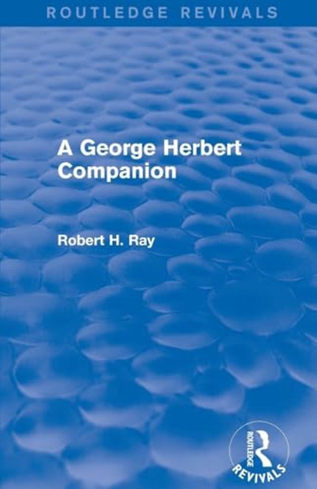 George Herbert Companion (Routledge Revivals)