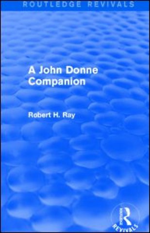 John Donne Companion (Routledge Revivals)