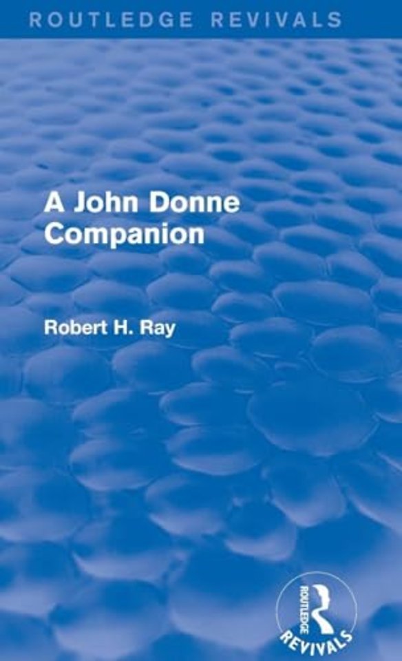 John Donne Companion (Routledge Revivals)