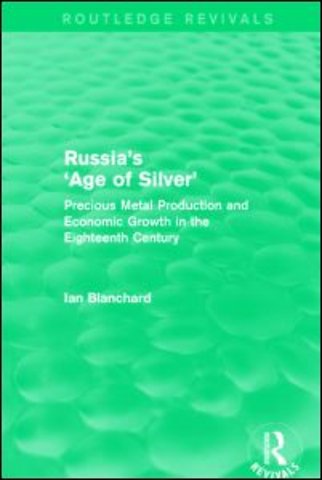 Russia's 'Age of Silver' (Routledge Revivals)