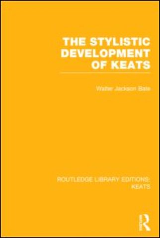 Stylistic Development of Keats