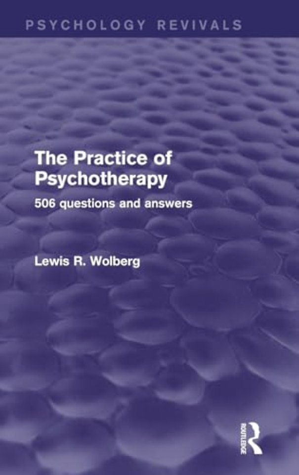 Practice of Psychotherapy