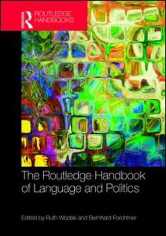 Routledge Handbook of Language and Politics