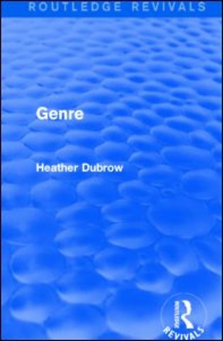 Genre (Routledge Revivals)
