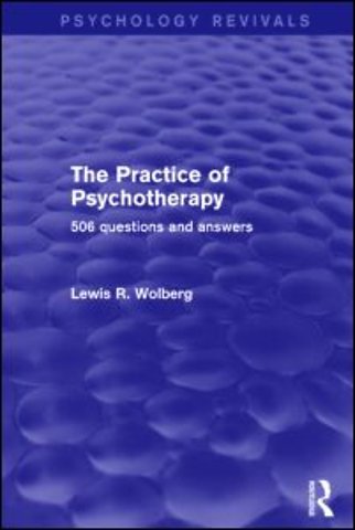 Practice of Psychotherapy