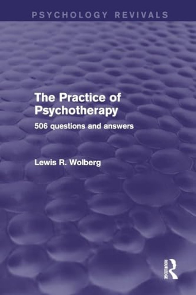 Practice of Psychotherapy