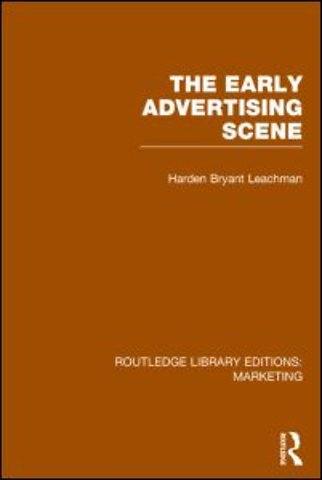 Early Advertising Scene (RLE Marketing)