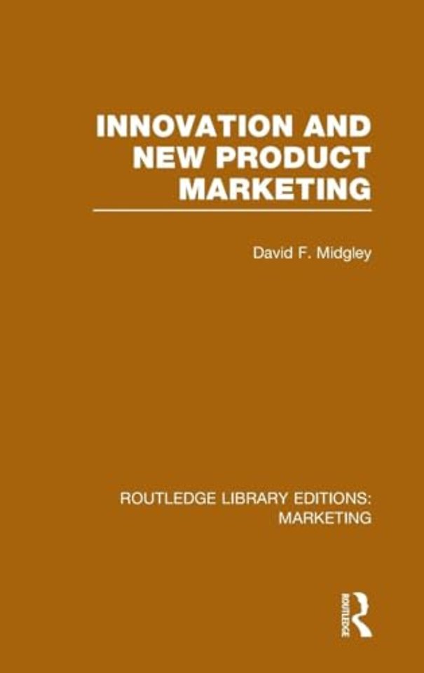 Innovation and New Product Marketing (RLE Marketing)