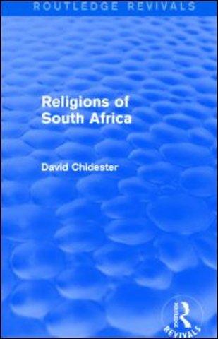 Religions of South Africa (Routledge Revivals)