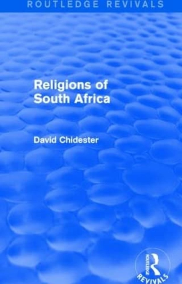 Religions of South Africa (Routledge Revivals)