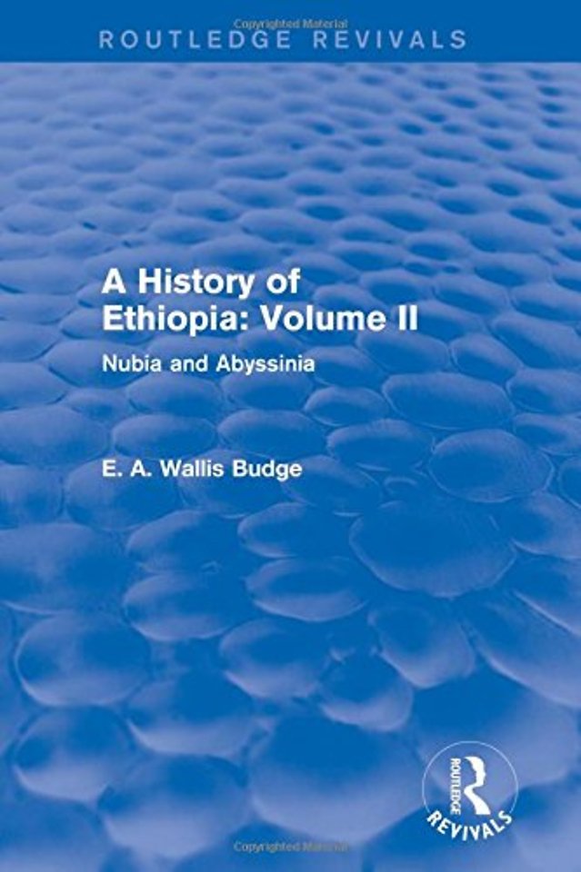 History of Ethiopia: Volume II (Routledge Revivals)