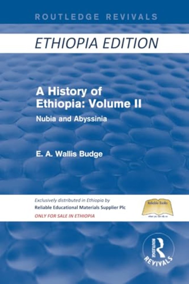 History of Ethiopia: Volume II (Routledge Revivals)