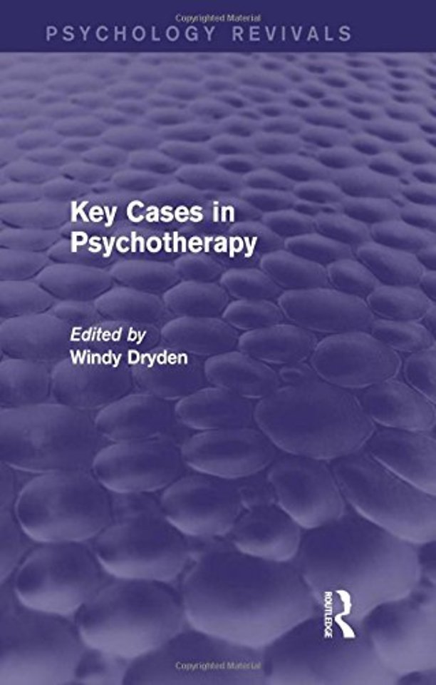 Key Cases in Psychotherapy