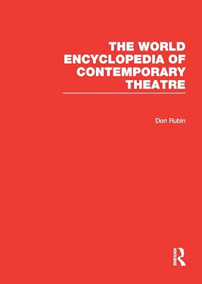 World Ency Cont Theatre   V1-6