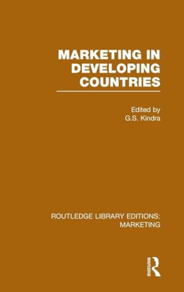 Marketing in Developing Countries (RLE Marketing)