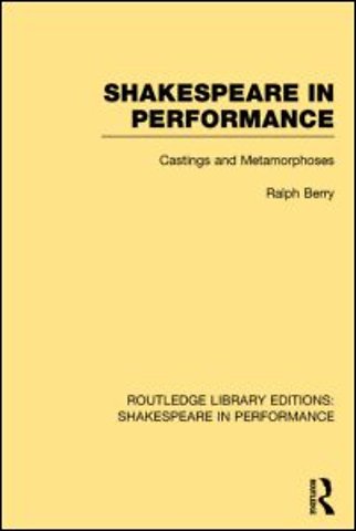Shakespeare in Performance