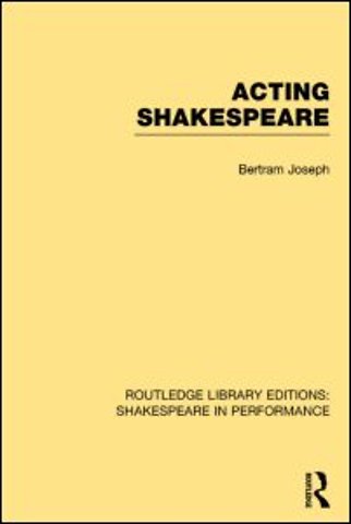 Acting Shakespeare