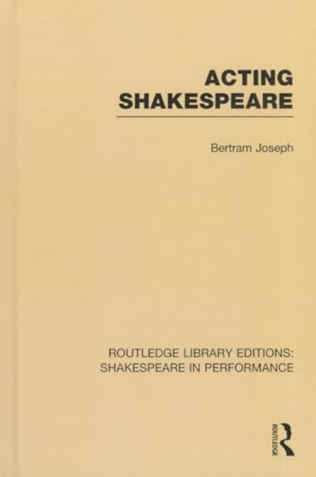 Acting Shakespeare
