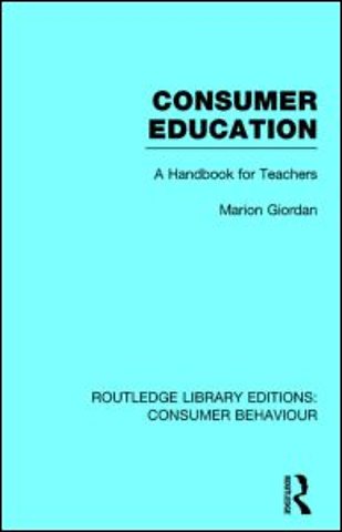 Routledge Library Editions: Consumer Behaviour