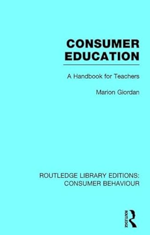 Routledge Library Editions: Consumer Behaviour