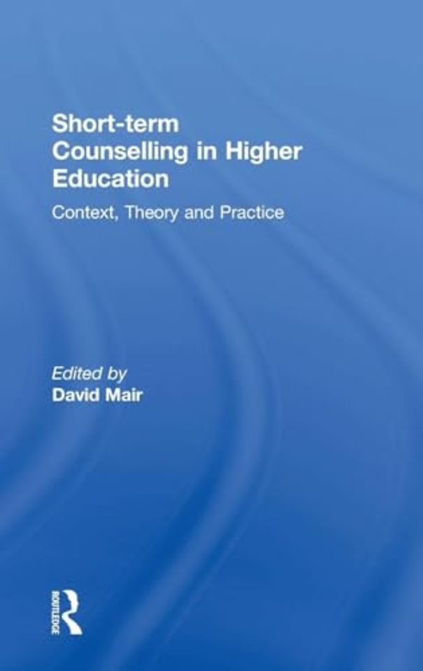 Short-term Counselling in Higher Education