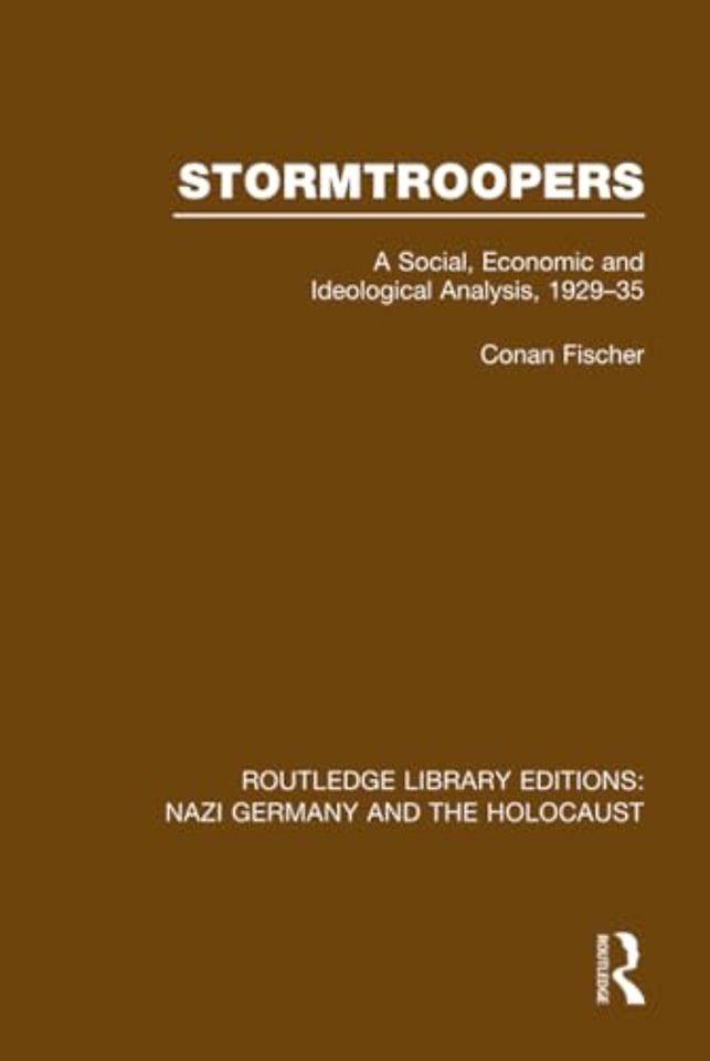 Stormtroopers (RLE Nazi Germany & Holocaust) Pbdirect