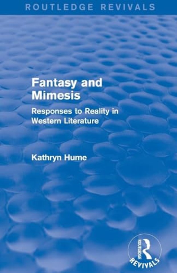 Fantasy and Mimesis (Routledge Revivals)