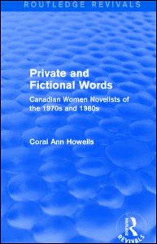 Private and Fictional Words (Routledge Revivals)