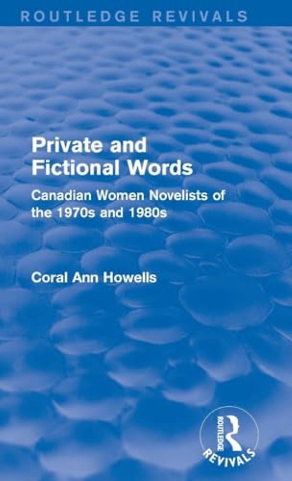 Private and Fictional Words (Routledge Revivals)