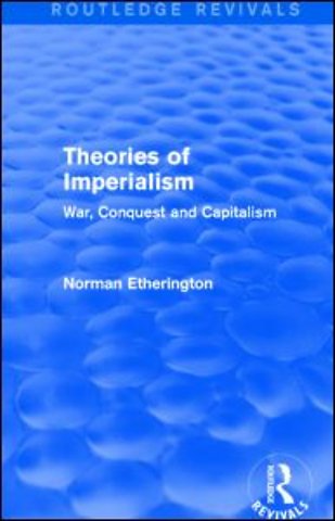 Theories of Imperialism (Routledge Revivals)