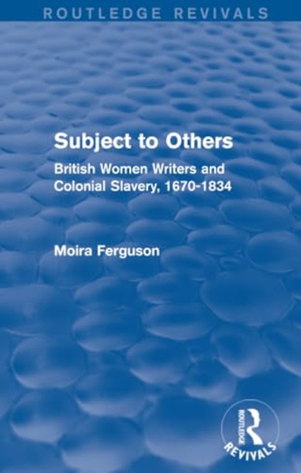 Subject to Others (Routledge Revivals)